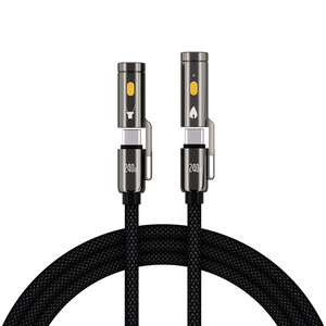 <span class=keywords><strong>Cable</strong></span> USB-C con E-Marker de 240W, Encendedor de Cigarrillos, Luz LED de 45W para <span class=keywords><strong>Apple</strong></span> y Samsung, <span class=keywords><strong>Cable</strong></span> de Carga Rápida PPS de 90W - Product Image 4