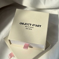 Boîte cadeau coulissante de luxe pour parfums, cosmétiques et cadeaux spéciaux avec impression de logo personnalisé et présentation du produit
