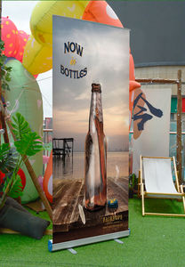 الأكثر مبيعًا خلفية إعلانية من الألومنيوم الكلاسيكي قابلة للسحب لافتة تسويقية Kakemono - Product Image 3