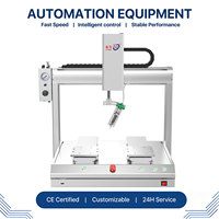Sistem Robot Dispenser Lem Pasta Solder Epoksi Silikon Otomatis 3 Axis Multi Head untuk Meja Kerja