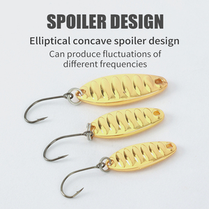 เหยื่อ<span class=keywords><strong>ตก</strong></span><span class=keywords><strong>ปลา</strong></span>โลหะ TGD รุ่น Best Metal Spoon Lure น้ำหนัก 2.5 กรัม 3.5 กรัม 5 กรัม สำหรับ<span class=keywords><strong>ปลา</strong></span>เทราต์ <span class=keywords><strong>ปลา</strong></span>บาส แบบตีเหยื่อ <span class=keywords><strong>ตก</strong></span><span class=keywords><strong>ปลา</strong></span>แบบ Slow Fall Jigging ใบพัดสะท้อนแสง สำหรับน้ำจืด - Product Image 4