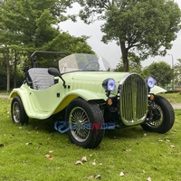 Voiture électrique rétro vintage Zhenda Classic Vehicle, buggy de plage, mini-cadre en acier, conduite à gauche, frein à disque hydraulique, entreaxe 180 mm