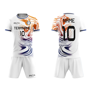 Maillots et Shorts d'Entraînement de Football Sublimés avec Logo Personnalisé Gratuit pour Hommes – Tenues Complètes d'Équipe - Product Image 5