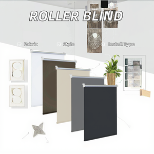 Tenda a Rullo in Tessuto Stile Moderno per Sale da Pranzo, Camere dei Bambini e Feste per Ristoranti - Product Image 2