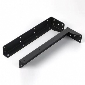 Heavy Duty L Shaped Wall Mount <b>Bracket</b> 220 310 440mm Cold Rolled Steel For Tv Cabinet <b>Floating</b> <b>Shelf</b> Support - Product Image 2