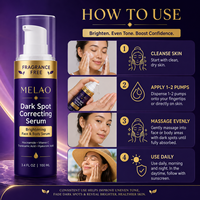 Sérum Correcteur Anti-Taches Brunes et Anti-Âge à Marque Blanche pour le Visage et le Corps – Éliminateur de Mélasma et d'Hyperpigmentation