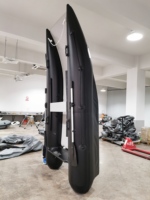 Top vente catamaran de bateau de pêche gonflable en PVC haute vitesse 300cm 0.9/1.2mm