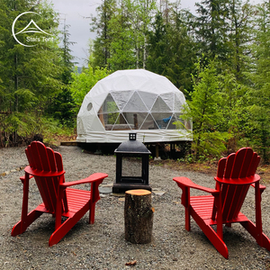 6m de alta calidad al aire libre impermeable iglú casa prefabricada tienda con estufa tipo <span class=keywords><strong>camping</strong></span> para vivir <span class=keywords><strong>4</strong></span> estaciones cabaña de troncos fiesta familiar - Product Image 4