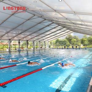 Cubierta para Piscina Comercial, Estructura Sellada Anticondensación para Piscinas Cubiertas de Entrenamiento - Product Image 1