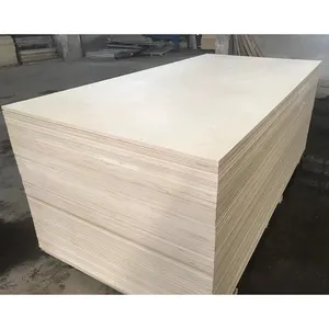 Die 1.5--6mm Natural Wood Sheets Laser Cutting Commercial Plywood