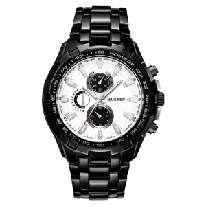 Manufacturer Wholesale Sport Fashion Men's Business Quartz <b>Watches</b> Alloy <b>Case</b> Glass Dial Pointer Leather Strap Mechanical <b>Watch</b> - Product Image 6