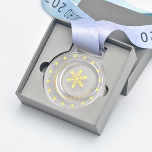 Vente en gros, sports de football, cristal, prix de course, médailles et trophée en glaçure colorée - Product Image 1