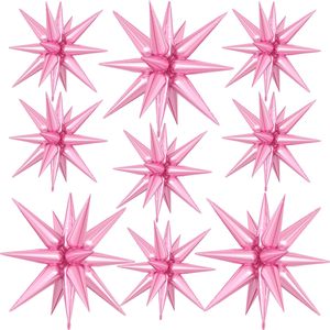 Hot Selling 14/20 Inch 4D Matte Water Drop Foil Balloon Explosion Star Mylar Birthday Mother's Day <b>Party</b> <b>Decoration</b> - Product Image 1