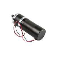 Moteur servo DC 24V 2Nm 100RPM, moteur DC sans balais intégré avec boîte de vitesses planétaire 57mm pour AGV d'intérieur