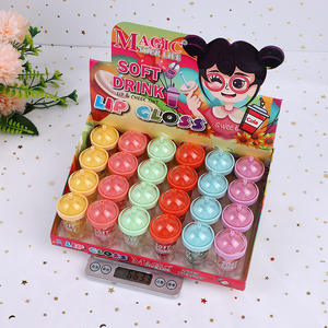 24 Uds./cajas, superventas, 24 piezas por caja, taza de leche, Pajita, aceite de labios de 6 colores, hidratante, resistente al agua, a prueba de grietas, bonito brillo de labios - Product Image 2