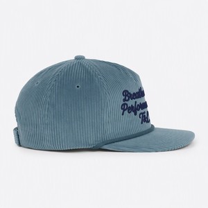 Gorra de Béisbol Vintage con Letras Bordadas y Logotipo Personalizado al por Mayor, Gorra Deportiva Estructurada de 5 Paneles de Sarga de Algodón Unisex - Product Image 3