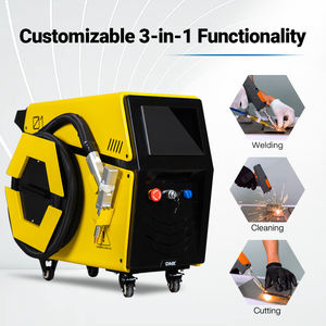 Портативный лазерный сварщик волоконный ручной металлический лазерный сварочный аппарат из нержавеющей стали с воздушным охлаждением - Product Image 1