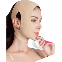 Concept de forme Bande de soutien de la mentonnière Bandage pour le cou Lifting du visage Lifting du menton Compression faciale