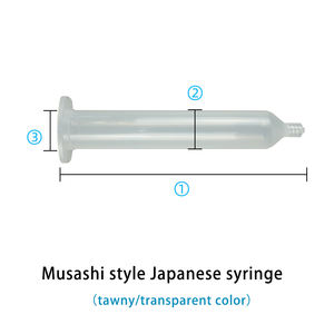 เข็มฉีดยาขนาด30/50/70CC สีดำทำจากวัสดุ PP ทรงกระบอกเข็มฉีดยาสไตล์ญี่ปุ่น - Product Image 6