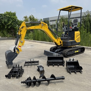 <span class=keywords><strong>Mini</strong></span>-excavatrice multifonctionnelle chinoise de 1 tonne, excavatrices de 1,5 tonne, excavatrice hydraulique à chenilles, <span class=keywords><strong>dimensions</strong></span> minimales - Product Image 2