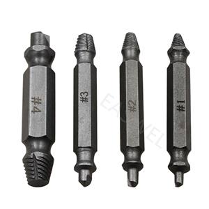 <span class=keywords><strong>Set</strong></span> di 4 pezzi guida per estrattore di vite danneggiato con bullone rotto - Product Image 1