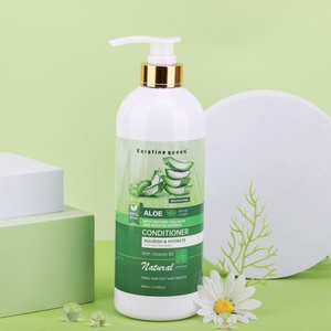 High Quality Vegan Aloe Vera Hair Treatment <b>Shampoo</b> and Conditioner Set Private Label Smooth Conditioner - Product Image 3
