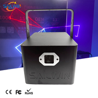 Projecteur laser 3D RGB 10W ILDA en stock UE, éclairage de scène DJ, mariage, cérémonie, fête, effet neige, focalisation moderne FB4 DMX512 IP33