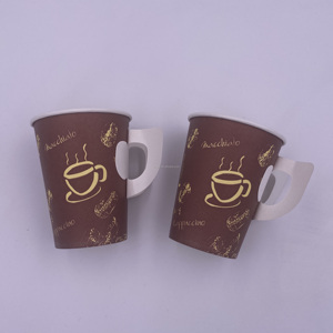 Gobelets en papier écologiques jetables à paroi simple imprimés, 2,5 oz-16 oz, pour jus, différentes tailles, emballage exquis - Product Image 1