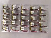 Batterie LiPo de petite taille 102227 3,7 V 500 mAh, épaisseur 10 mm, avec PCM et connecteur pour montre intelligente / traceur GPS