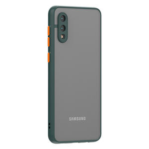 Custodia per <span class=keywords><strong>Samsung</strong></span> <span class=keywords><strong>Galaxy</strong></span> A02 con Protezione Fotocamera, <span class=keywords><strong>Cover</strong></span> Opaca Traslucida Effetto Fumo, Accessori per Telefoni Cellulari - Product Image 4