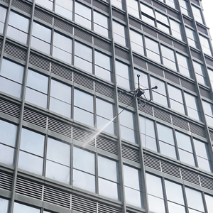 JIUSI Professional New High Pressure Cleaning <b>Dron</b> for Building Facade Roof Window with Carbon Fiber Airframe 15KM Transmission - Product Image 4