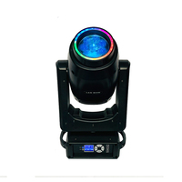Projecteur LED mobile 300W, contrôle DMX512, couleur RGBW, balayage horizontal 540°, éclairage de scène professionnel pour concerts et fêtes