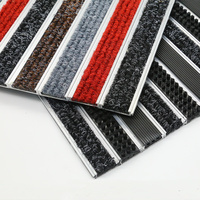 Tapis de sol et paillassons modernes en alliage d'aluminium de haute qualité, antidérapants, à motif géométrique, lavables en machine, pour usage commercial et domestique