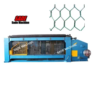 wholesale high speed gabion cage mesh machine production line with Edge wrapping machine