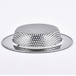 Fourniture en gros pour usage domestique : Filtre égouttoir rond anti-bouchon en acier inoxydable pour évier de cuisine, produit transfrontalier - Product Image 4