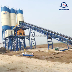 Vollautomatische HZS50 Betonmischanlage mit PLC-Steuerung, 50m³ Chargenmischungs-Produktionslinie mit Pumpe, Hohe Effizienz - Product Image 4