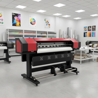 Máquina de impresión de vinilos de gran formato de 1.6 m, xp600 I3200, 63 pulgadas, plotter con tinta eco-solvente, impresora de pancartas flexibles.