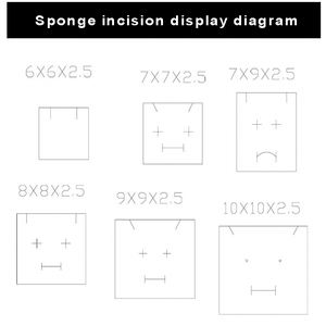 Beyaz sünger Insert ile mücevher küpe çekmece kutusu için toptan özelleştirme ambalaj kutuları - Product Image 5