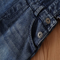 Ensembles de vêtements d'été pour filles 2020 sur mesure : Hauts à carreaux épaules dénudées + Pantalons à bretelles en jean – Polyester/Coton