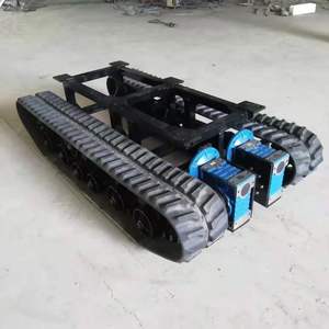 Châssis hydraulique électrique télécommandé sur mesure pour excavatrice, machine de forage, base rotative - Product Image 1