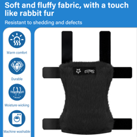 Coussinets de béquille pour avant-bras doux et moelleux, durables, lavables, absorbant l'humidité, soulageant le stress/la charge, capacité de charge de 400 lb, couleur personnalisable