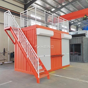 Conteneur maritime préfabriqué mobile de 20 pieds, bar, café, <span class=keywords><strong>kiosque</strong></span> alimentaire, design moderne, entièrement décoré, respirant, montage rapide - Product Image 5