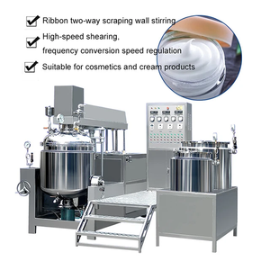200L 500lhomogenizer máy trộn với thang máy cắt cao trộn Mayonnaise làm máy Kem Mỹ phẩm chân không nhũ hóa trộn - Product Image 2