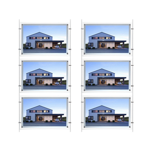 Caisson lumineux accrochant de plafond intérieur simple d'affichage de la publicité pour l'<span class=keywords><strong>immobilier</strong></span> - Product Image 1