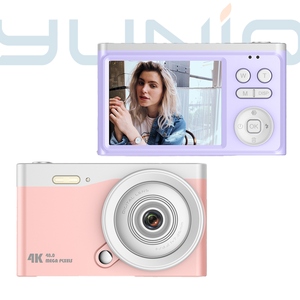 Yuniq Retro <b>Filter</b> Kids <b>Camera</b> 16X Optical FHD 4K 48MP Photo Video Recording High Quality Lithium Battery Card 2"-3" 4k HD Recor - Product Image 1