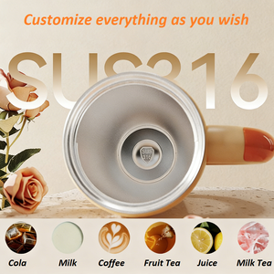 Bouteille d'eau en acier inoxydable de 550 ml avec paille, écologique, réutilisable pour les boissons chaudes/froides, gobelet chaud et froid - Product Image 3