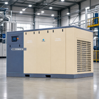 Compresseur d'air à vis bipolaire à deux étages CCSZVF 110kW 150HP 8bar 116psi 20m³/min 706cfm à compression bipolaire PM VSD pour usine industrielle