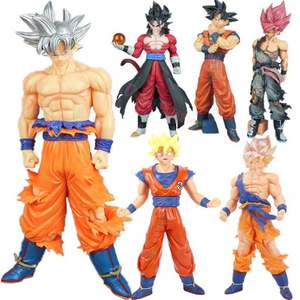Acción Colección DBZ Super Extreme Ease Silver Goku personaje modelo 10-40cm para Dragon Z Ball Anime figura nuevo estilo Son Anime - Product Image 2