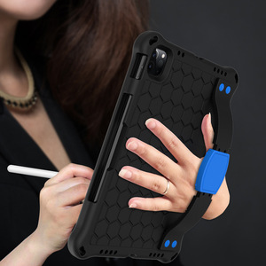 เคสกันกระแทกสำหรับเด็ก ทำจากวัสดุ EVA ใช้ได้กับ <span class=keywords><strong>iPad</strong></span> Pro 11, <span class=keywords><strong>Air</strong></span> 5, <span class=keywords><strong>4</strong></span>, 10.2 นิ้ว พร้อมสายคล้องมือแบบหมุนได้ และสายสะพายไหล่ - Product Image 5