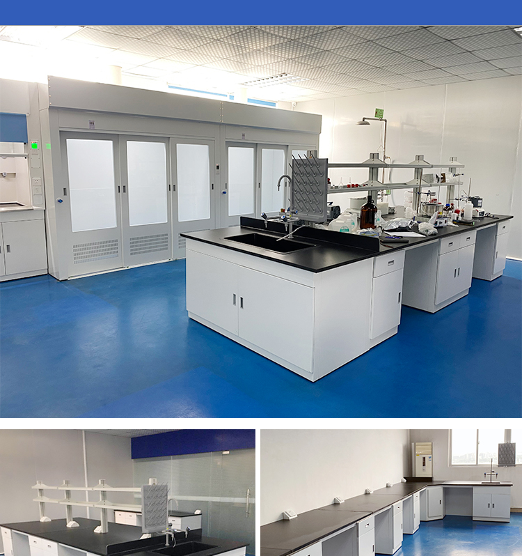 Chemikalie-beständige ganz Stahlbank, elektronische Biologie-zentrale Laborinsel-Werkbank